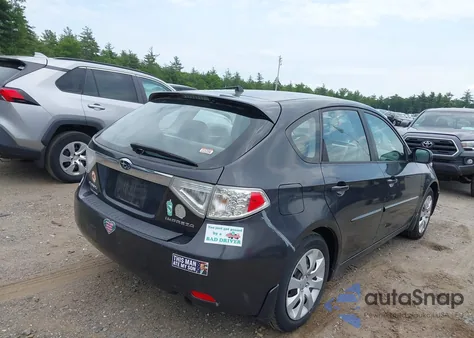 2010 Subaru Impreza 2.5I из США, поврежденный, VIN JF1GH6A63AH808638
